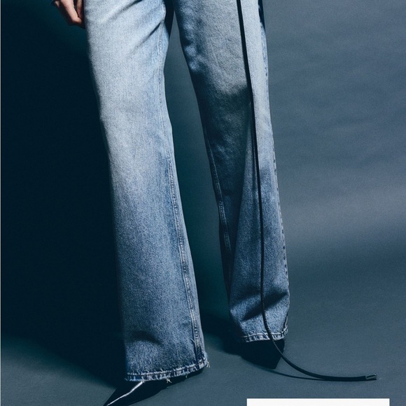 H&M WOMAN WIDE ULTRA HIGH JEANS SIZE 18 NEW WITH TAGS - Picture 9 of 10